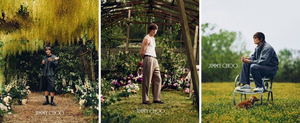 JIMMY CHOO、2026年サマーメンズキャンペーン「サマー・イン・ブルーム」を発表