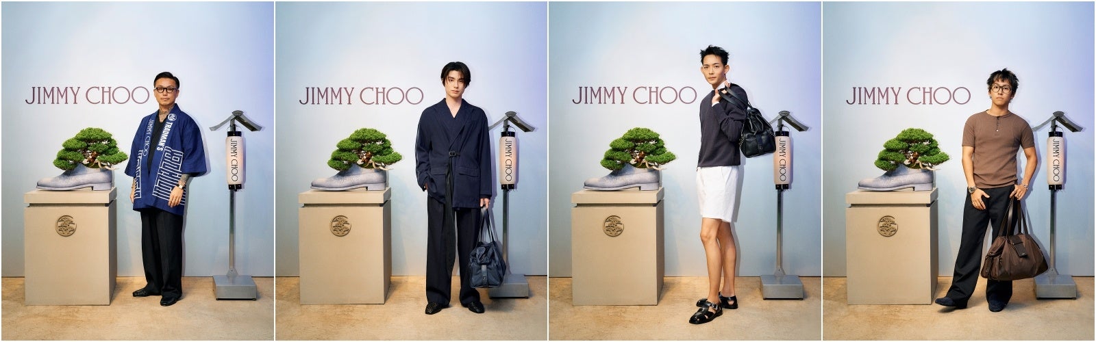 JIMMY CHOO STREET CAFE GINZAにて、TRADMAN’S BONSAIとのコラボイベントを開催 本田響矢、竜星涼、Ayumu Imazuら多彩なゲストが集結