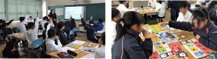 ボードゲームを通じて将来社会で必要なスキルを身につける『子ども未来キャリア』大阪府摂津市立第五中学校でのキャリア教育体験授業を実施 ボードゲームを通じて将来社会で必要なスキルを身につける『子ども未来キャリア』大阪府摂津市立第五中学校でのキャリア教育体験授業を実施