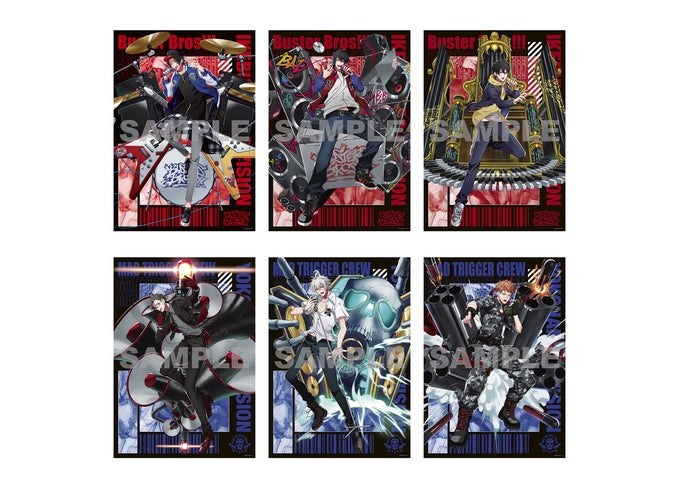 ヒプマイ ナムコ限定 クリアポスター 全4種セット ヒプノシスマイク ポスター ヒプノシスマイク -Division Rap Battle-』アニメイトガールズ