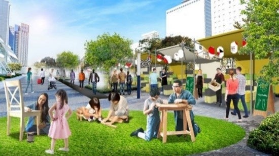 MARKETエリアのイメージ