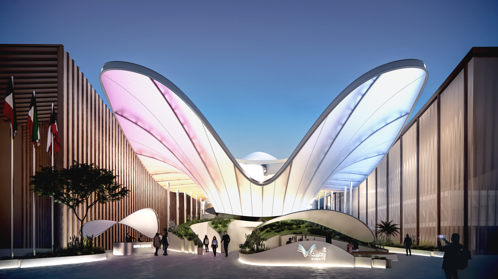 大阪・関西万博におけるクウェート国パビリオンのデザインを公開