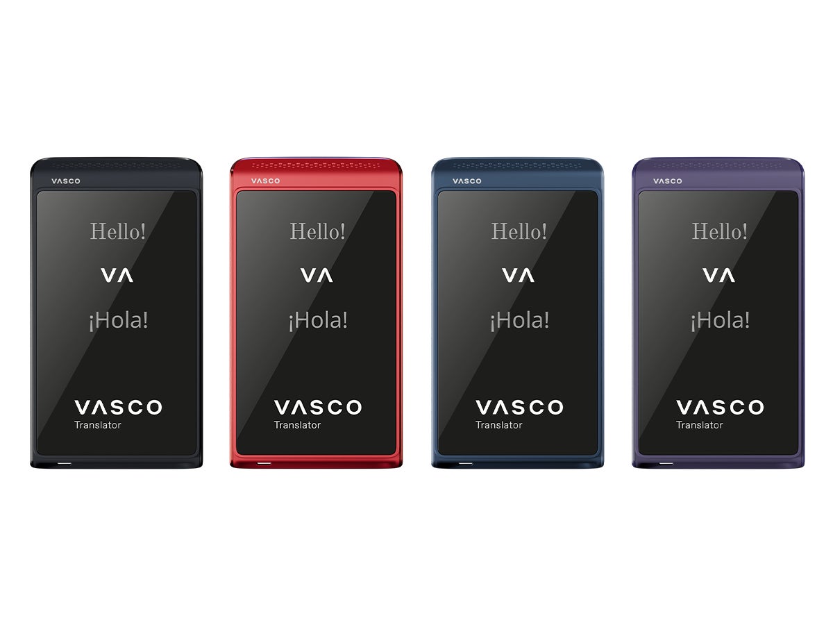 次世代AI翻訳デバイス「Vasco Translator Q1」が日本上陸!3月12日より 次世代AI翻訳デバイス「Vasco Translator Q1」が日本上陸!3月12日より