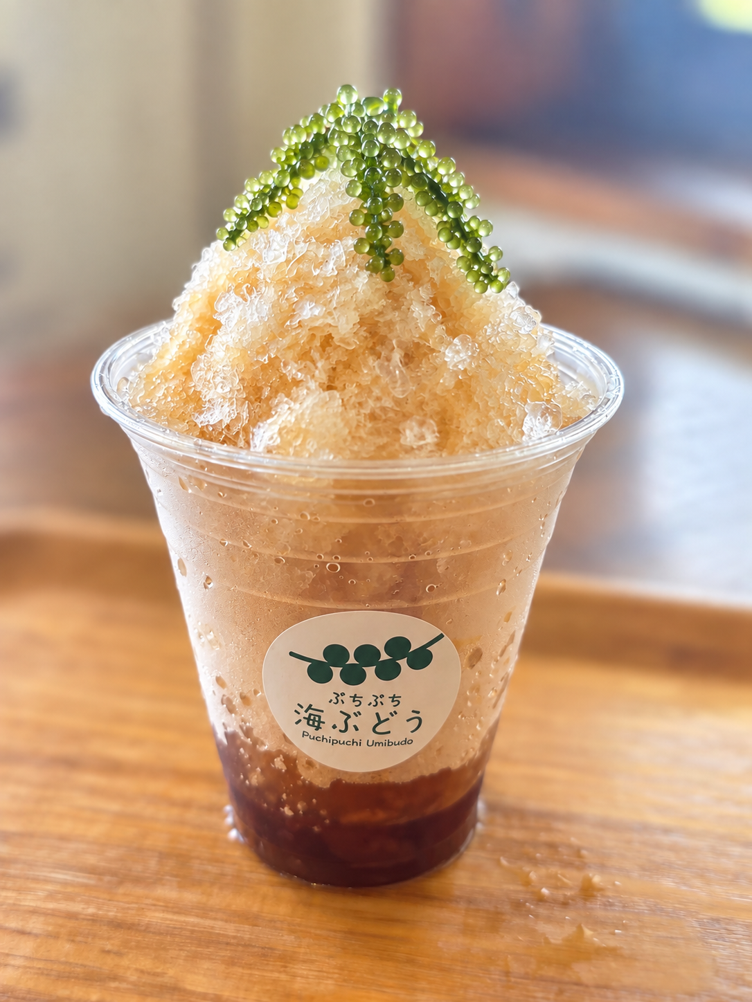 海ぶどう×沖縄ぜんざい！“しゃりしゃり・ぷちぷち”食感の『海ぶどう氷ぜんざい』が海ん道に新登場