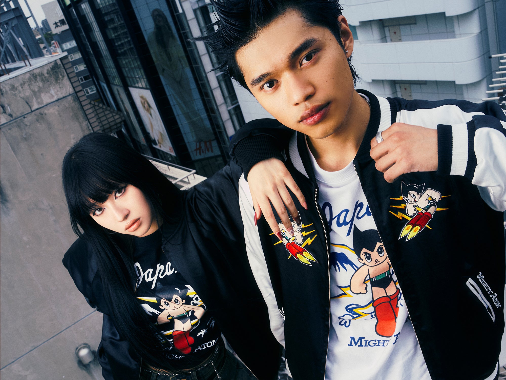HOMEGAME x 鉄腕アトム ATOM SOUVENIR JACKET【HG251001