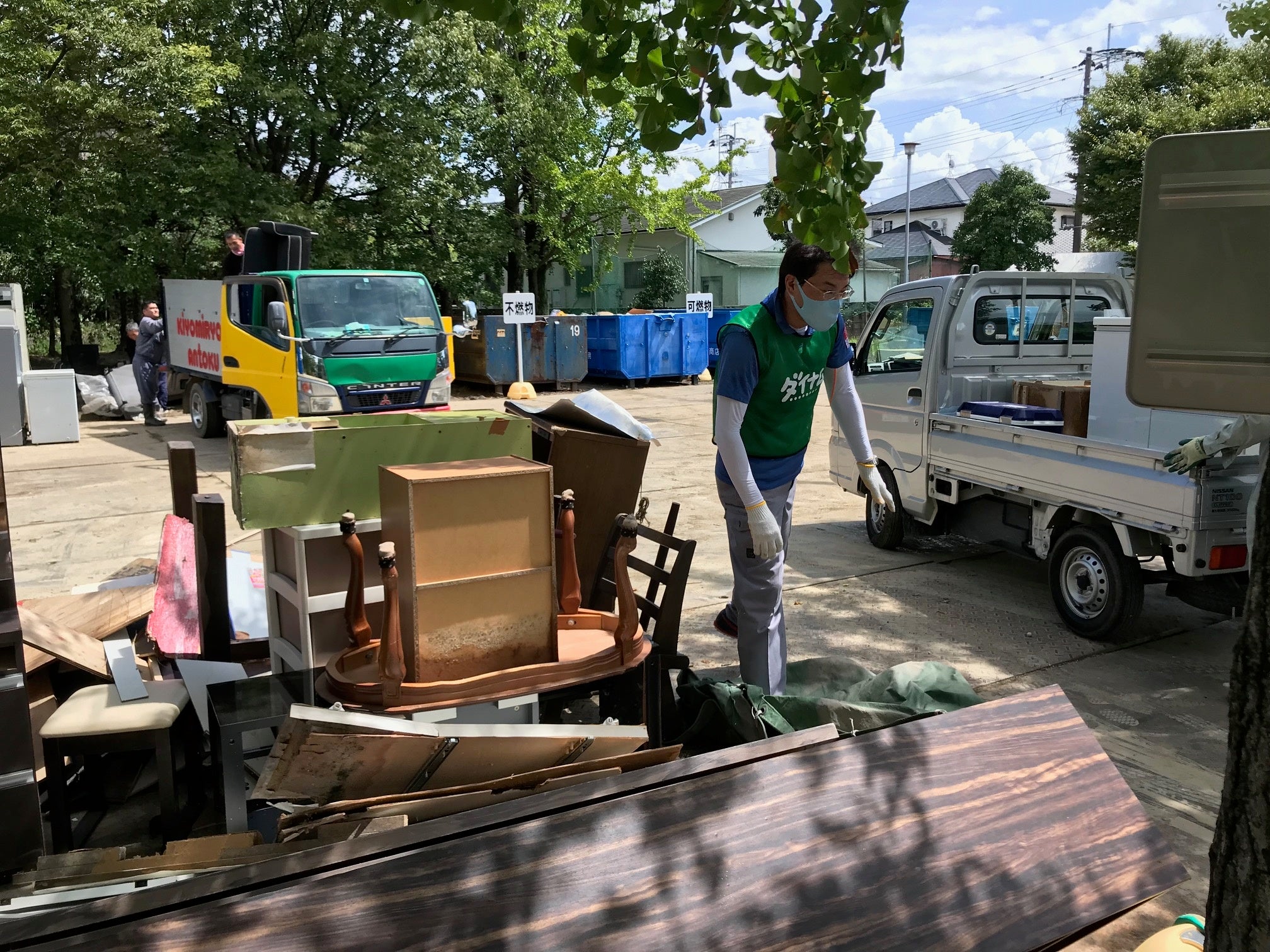 2021年8月（福岡県久留米市） 令和3年8月豪雨　被災地ボランティア　