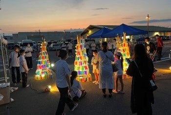 ペットボトルツリーエコライトアップ