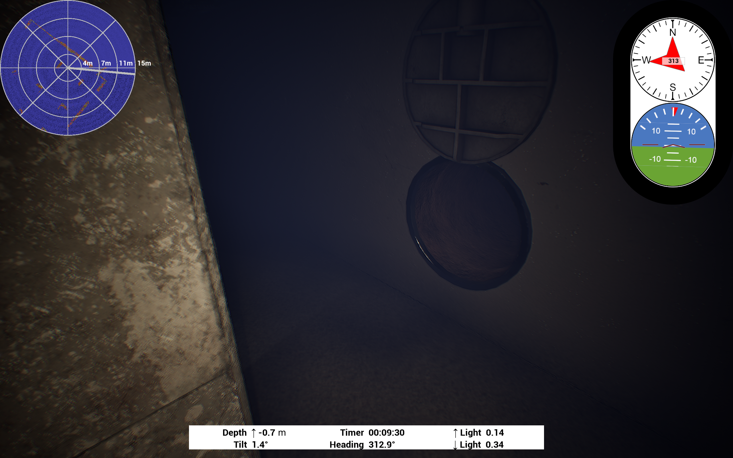 インフラ施設を模したオブジェクト