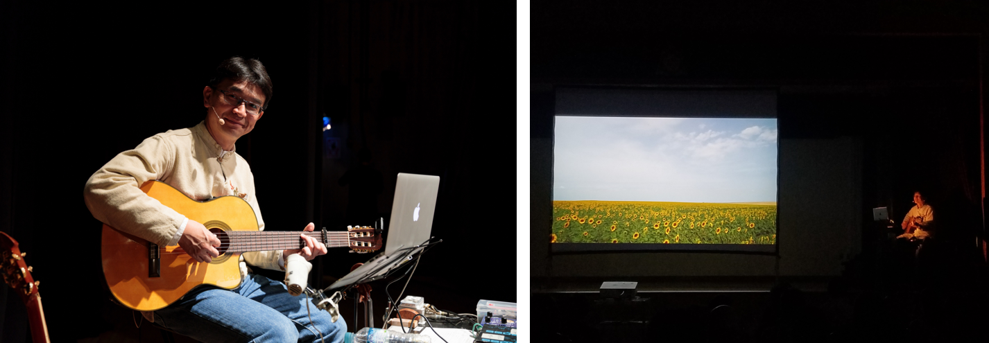 地球のステージ公演風景・桑山紀彦先生