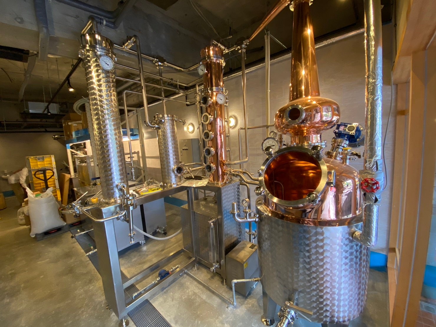 那覇晴蒸留所 蒸留機