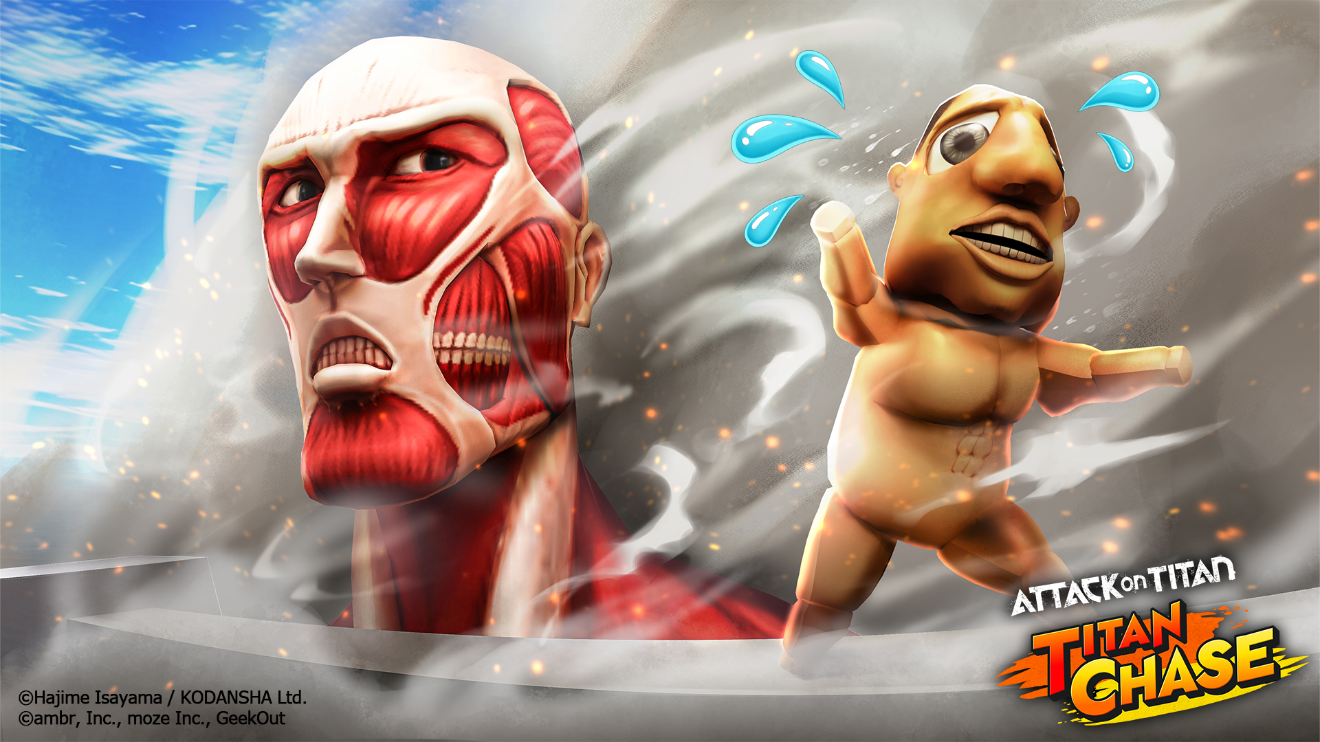 進撃の巨人Robloxゲーム配信！巨人化で街を駆け抜けろ