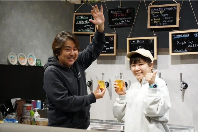 代表上野’（左）シェフ高橋（右）