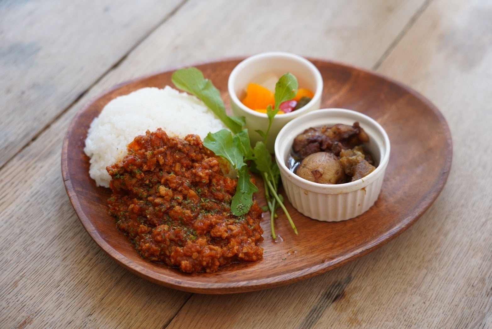 仙台野菜のキーマカレー