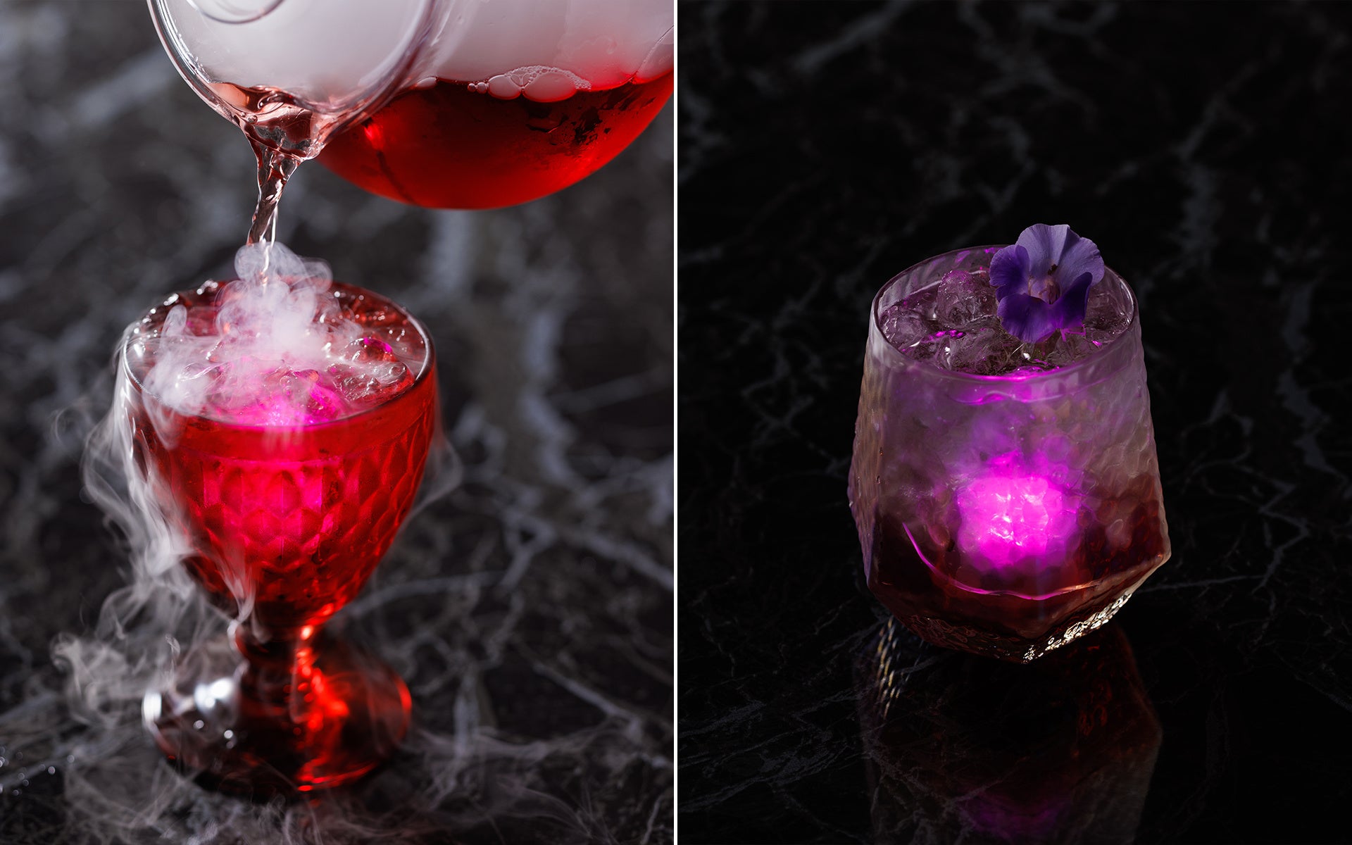 （左）悪魔の美酒　（右）オータムネーション