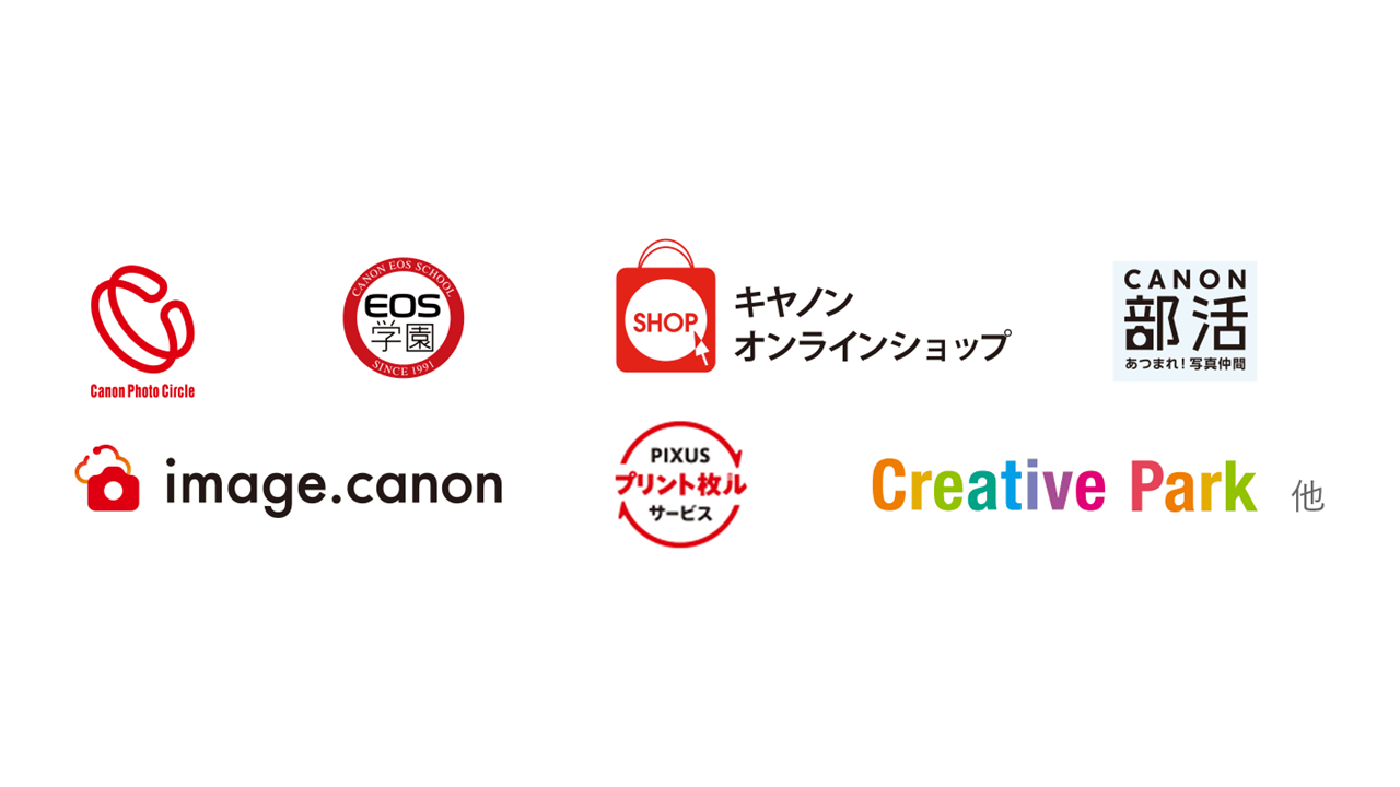 1つのCanon IDでさまざまなオンラインサービスを利用可能に