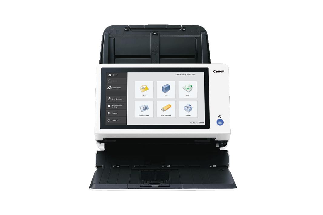 PCレスでスキャン・データ送信・保存を実現するネットワークスキャナー