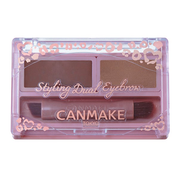 CANMAKE スタイリングデュアルアイブロウ 01
