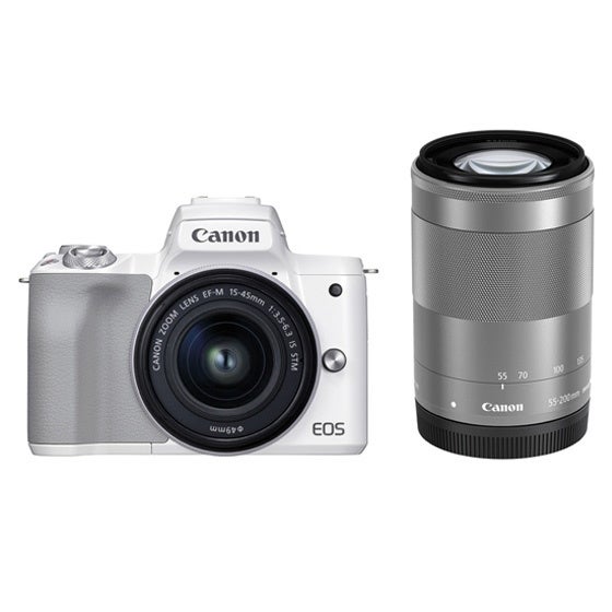 EOS Kiss M2（ホワイト）ダブルズームキット【１名様】