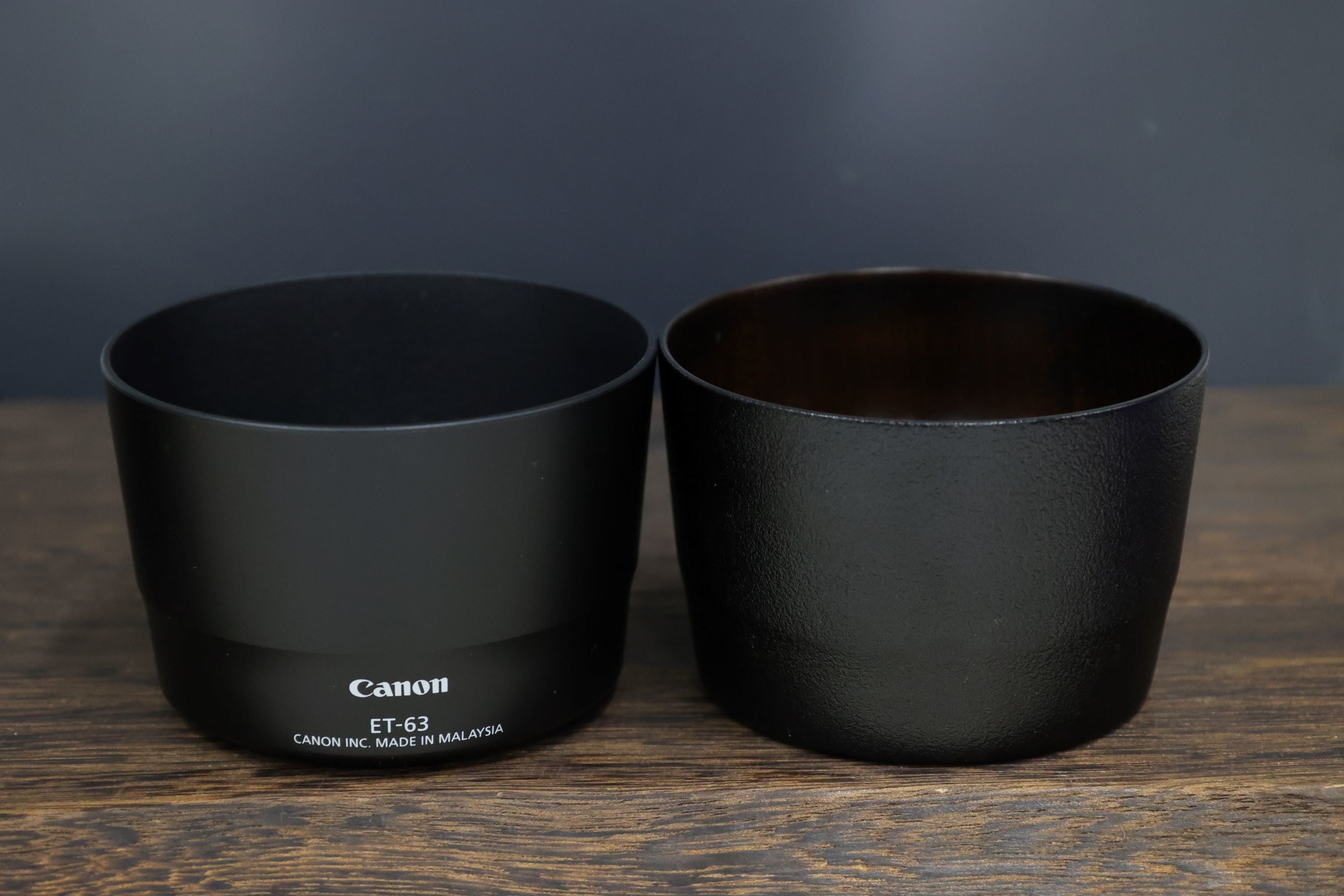 レンズフードとの比較