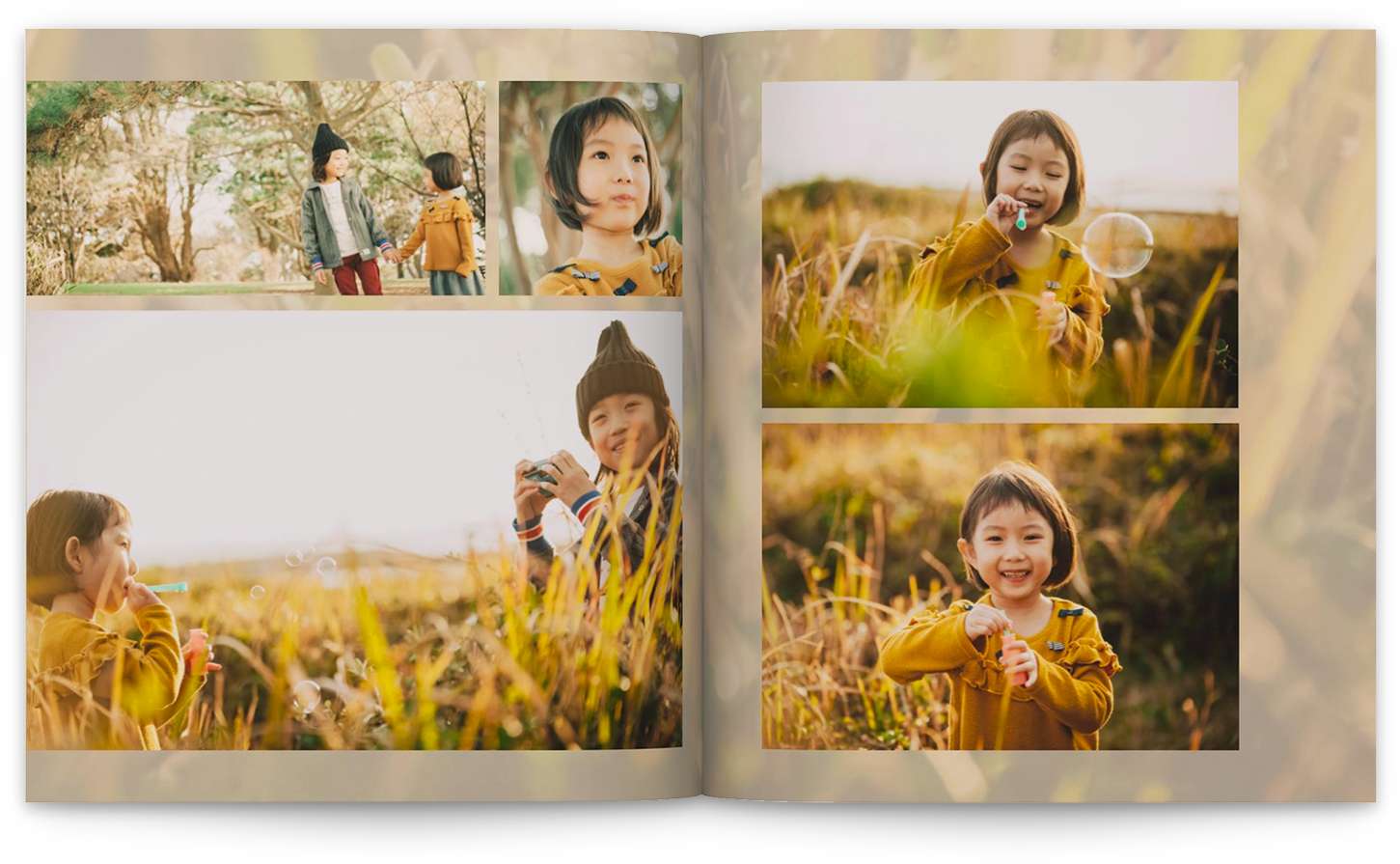 自動レイアウト機能で簡単作成