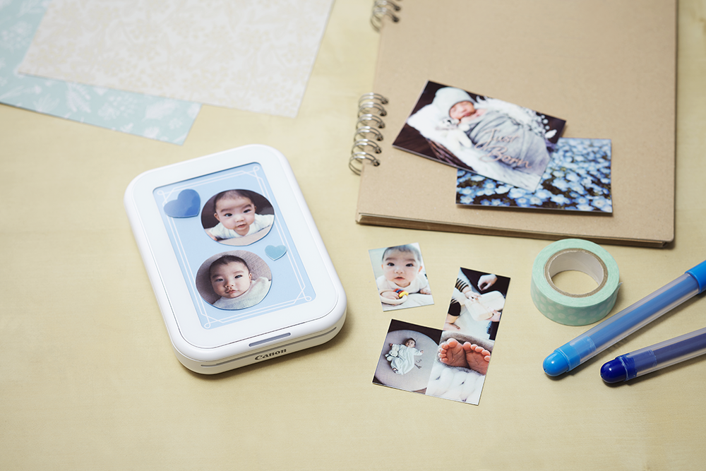 お好みの台紙にデコレーションしてお気に入りの一台に