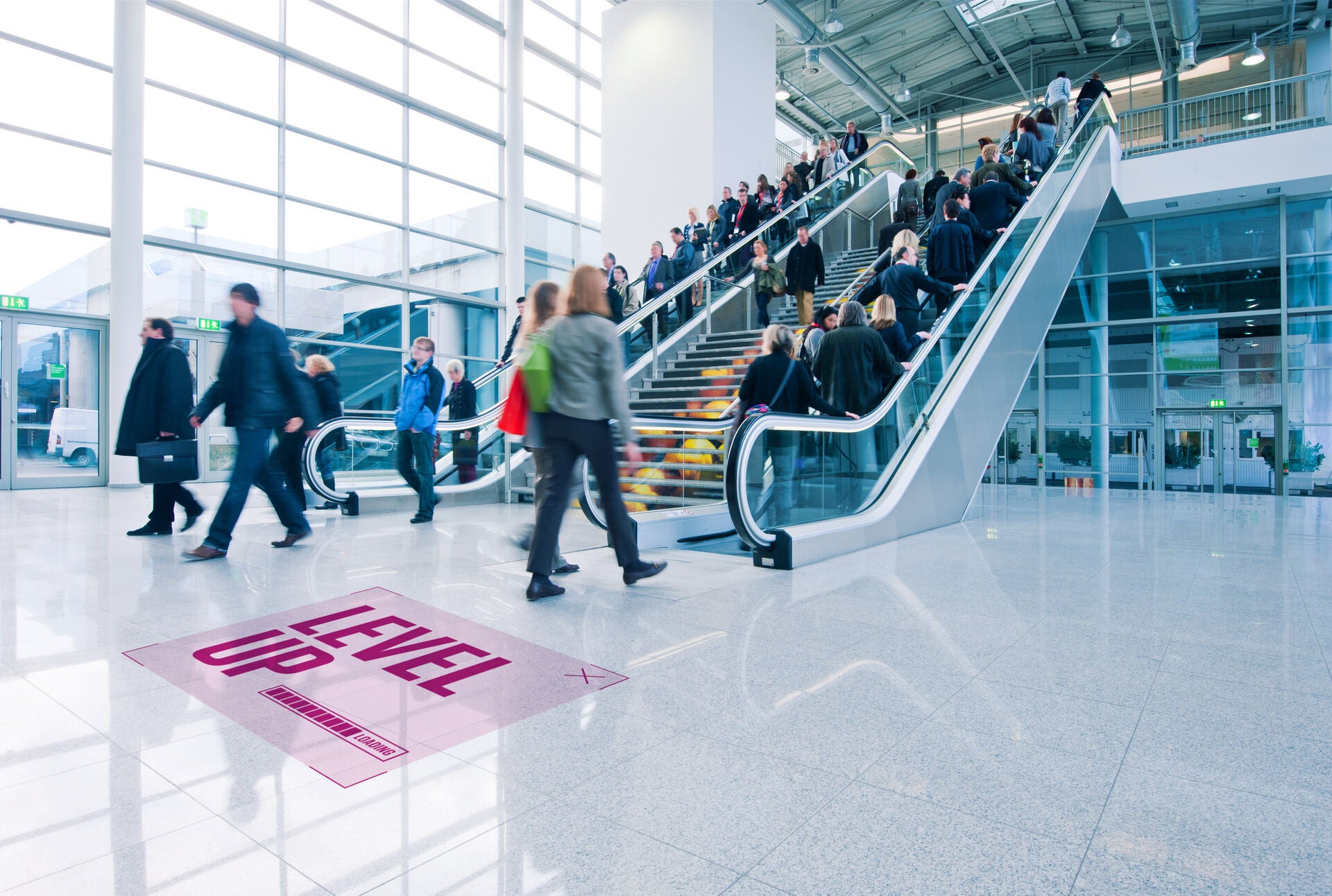 フロアグラフィック