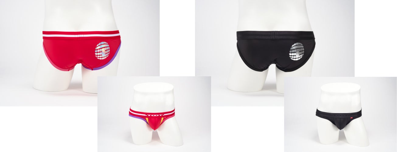 TOOT  レインボー・ボクサーパンツ　完売品 TOOT、レインボーモチーフ製品の売上を「認定NPO法人 虹色