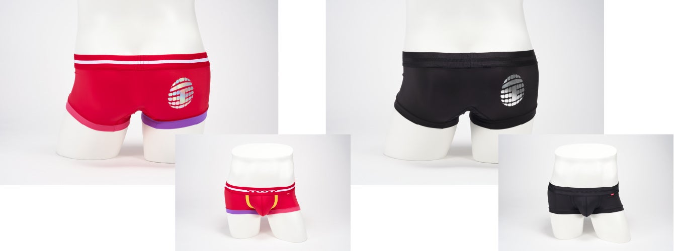TOOT  レインボー・ボクサーパンツ　完売品 TOOT、レインボーモチーフ製品の売上を「認定NPO法人 虹色