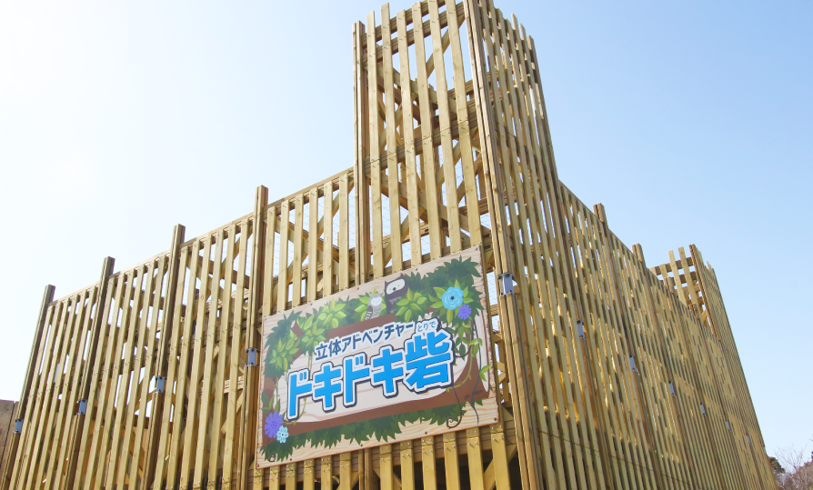 立体アドベンチャー「ドキドキ砦」