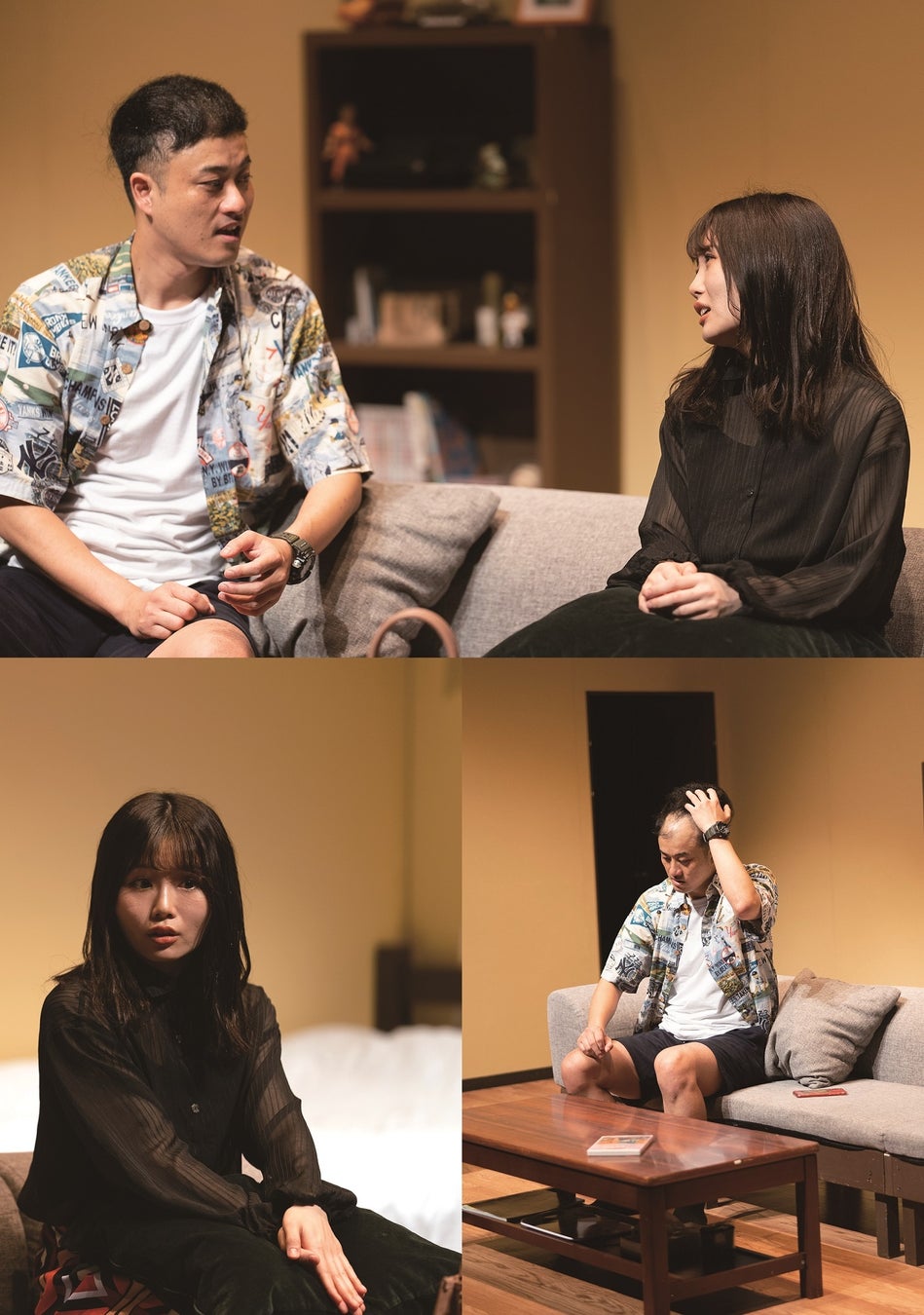 前回公演「こりゃもてんばい2」より秋吉優花(HKT48)とノボせもんなべ