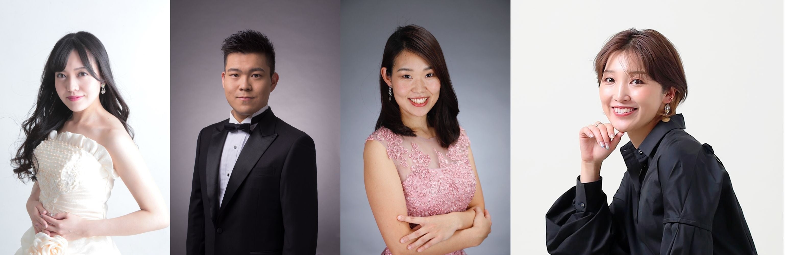（左から）高橋香緒里、横田定、小池真衣、鳳真由
