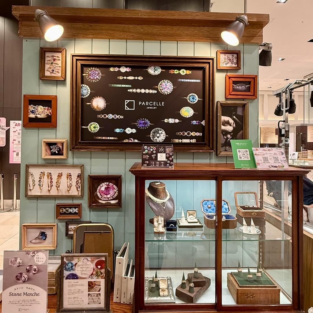 atelier paletteまとめ売り プレスリリース：［PARCELLE JEWELRY］新宿高島屋で POP UP SHOP を