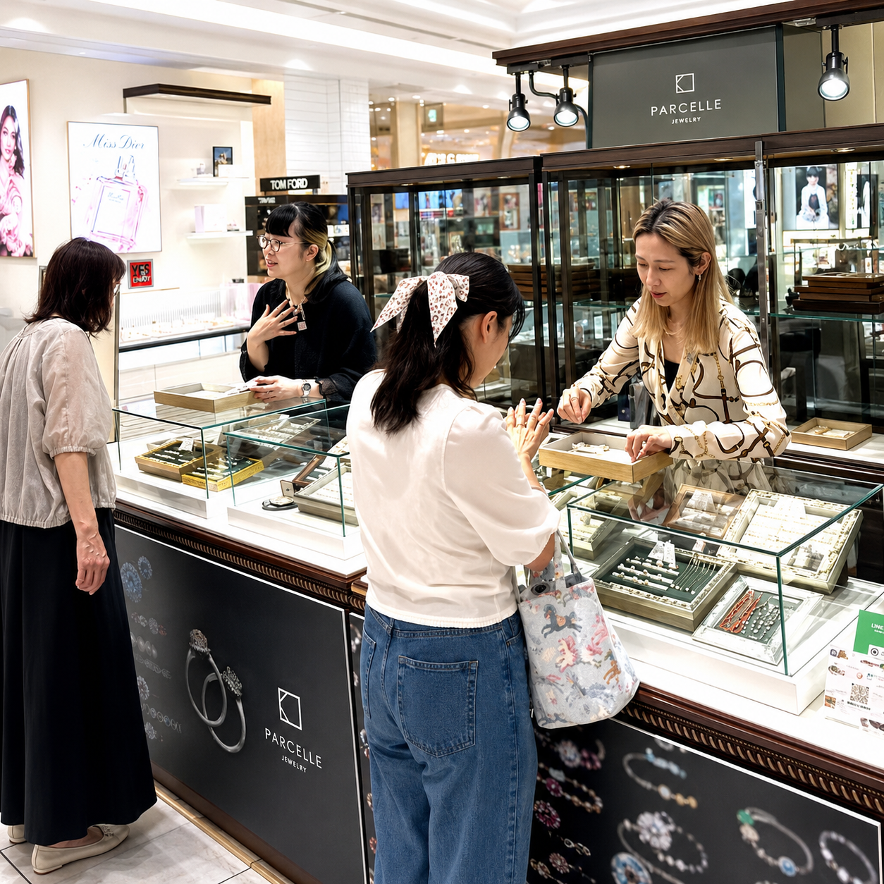 PARCELLE JEWELRY】横浜髙島屋（神奈川県横浜市）でPOP UP SHOPを開催