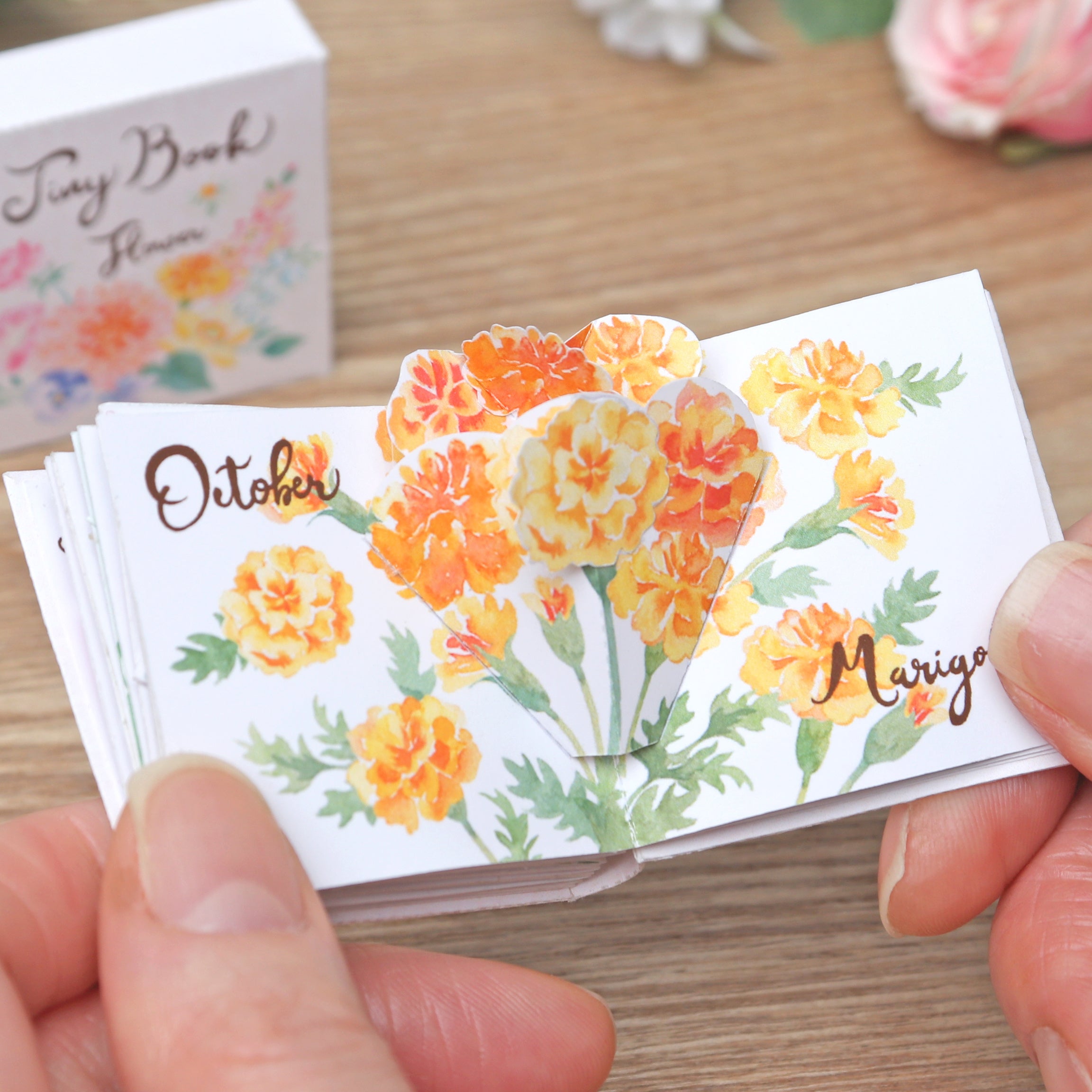 豆本（フラワー）