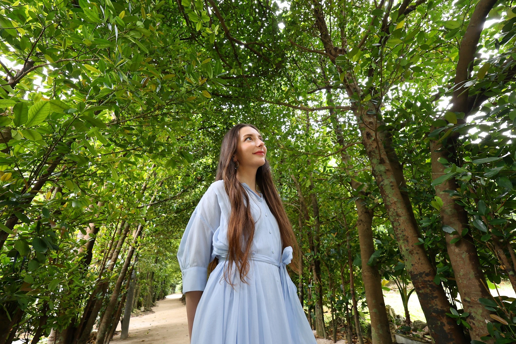 広い画角を生かした撮影が可能