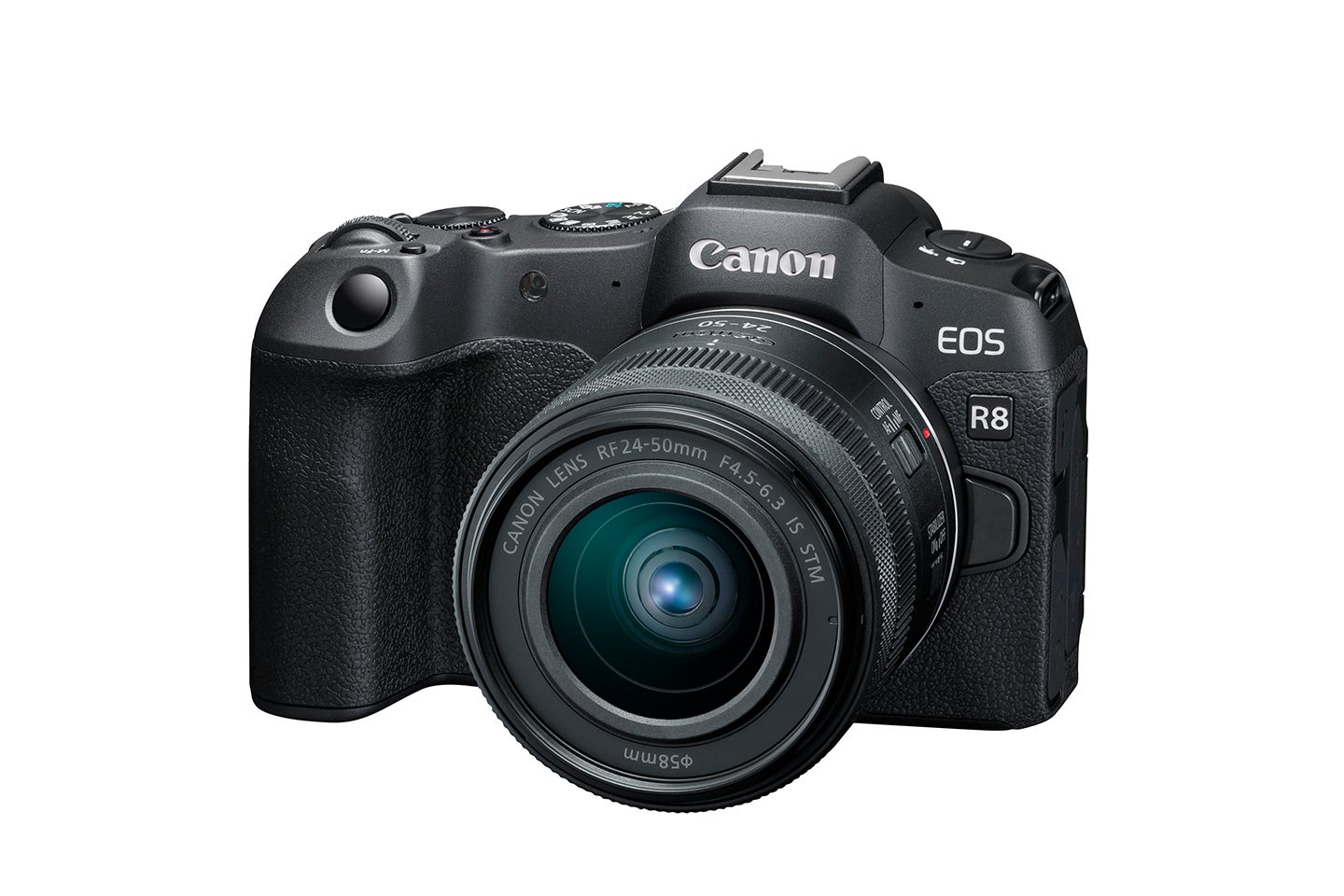 EOS R8 *RF24-50mm F4.5-6.3 IS STM装着時