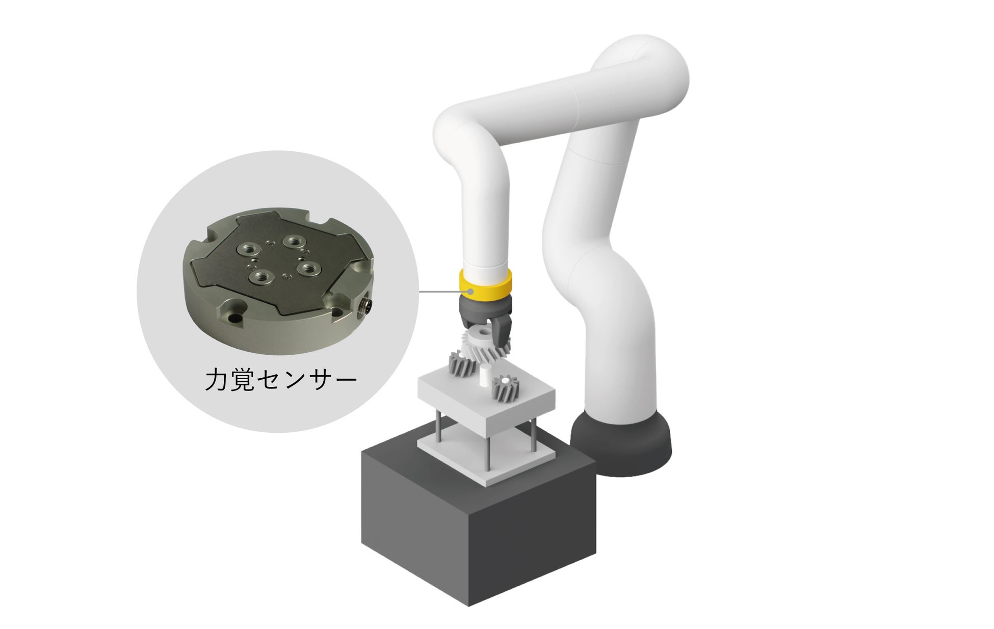 薄型・軽量と高精度を両立させた力覚センサーを発売 生産現場でロボットアームなどの微細な力加減を必要とする作業の自動化に貢献 | キヤノン ...