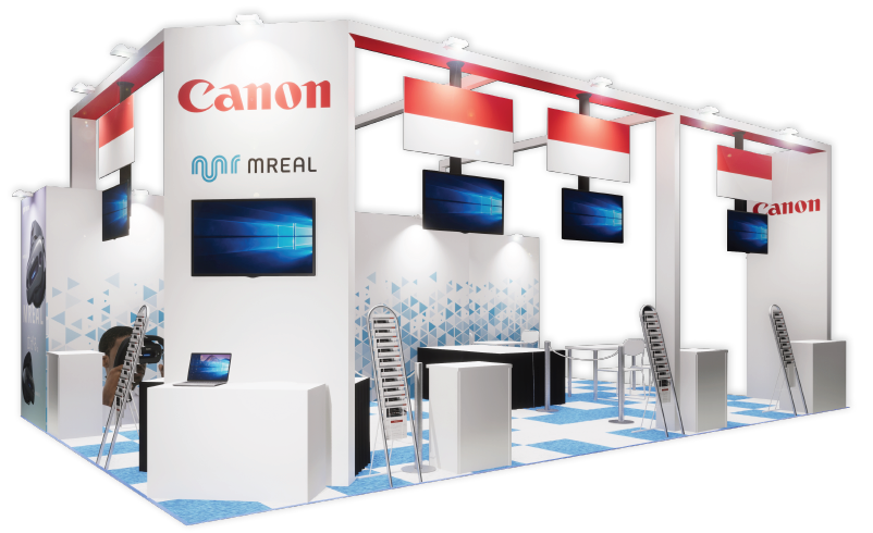 キヤノンブースのイメージ