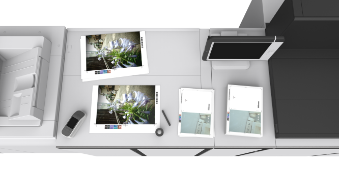 作業スペースとして活用可能なフラットスペース