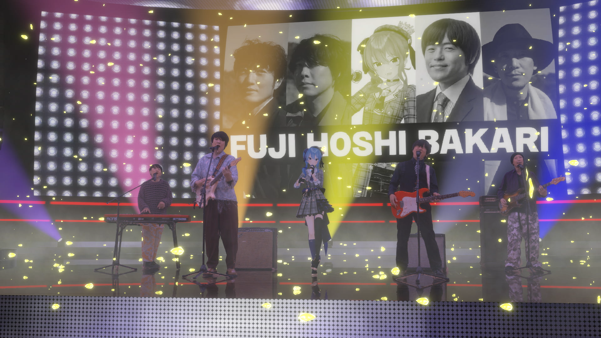 「フジファブリックxバカリズム×星街すいせい」によるコラボレーションライブ