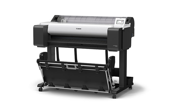 ロール紙セットを容易にするフラットトップデザインの大判プリンター6