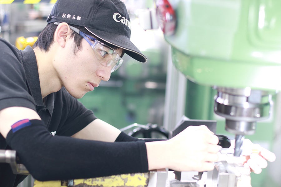 「フライス盤」で銅メダルを獲得した吉丸改斗選手