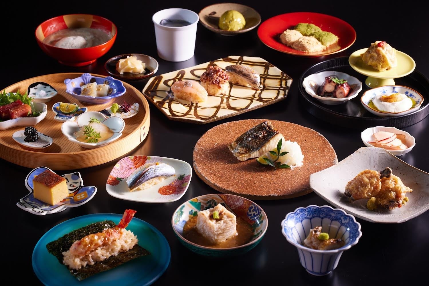 13品20種のコース料理