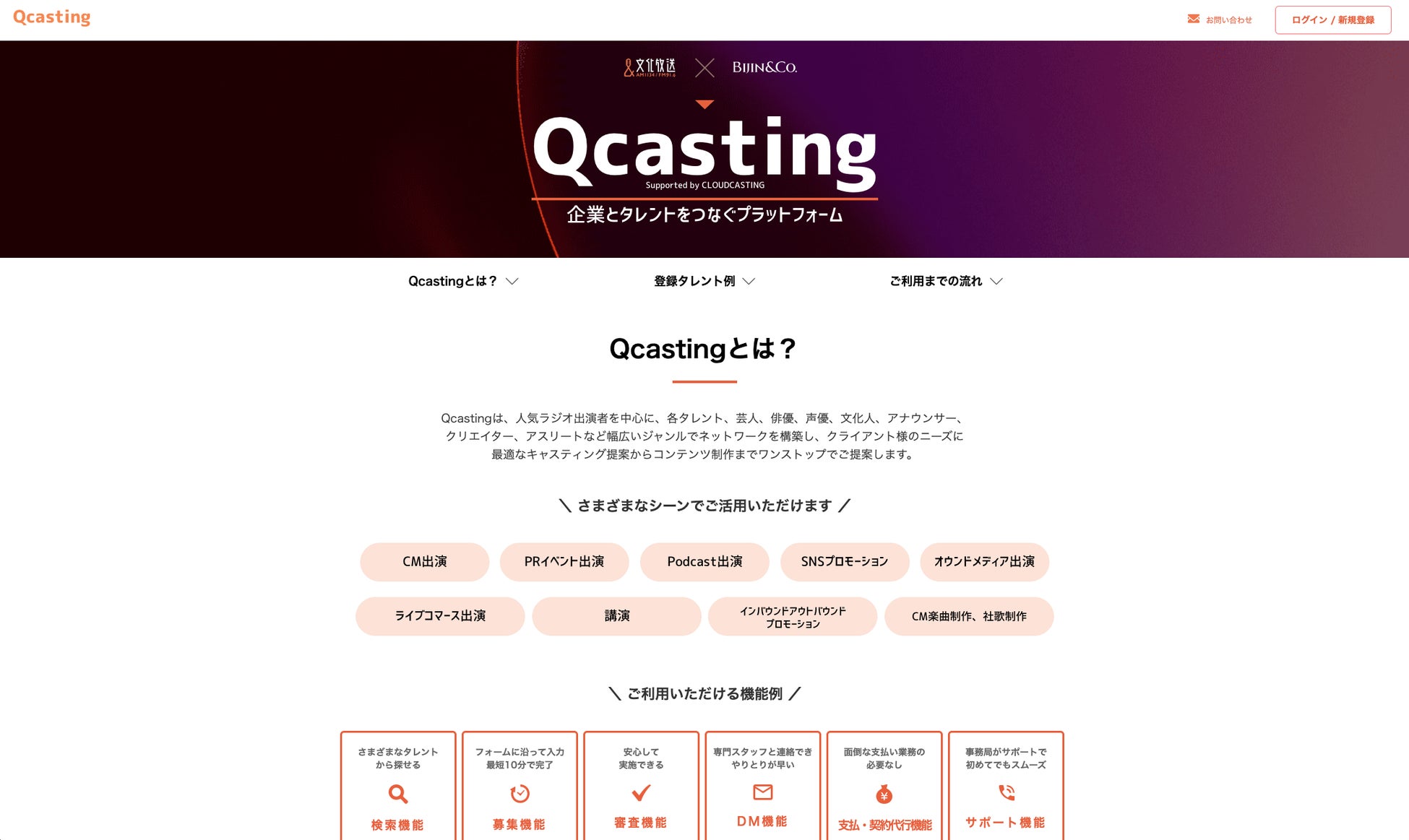 Qcasting