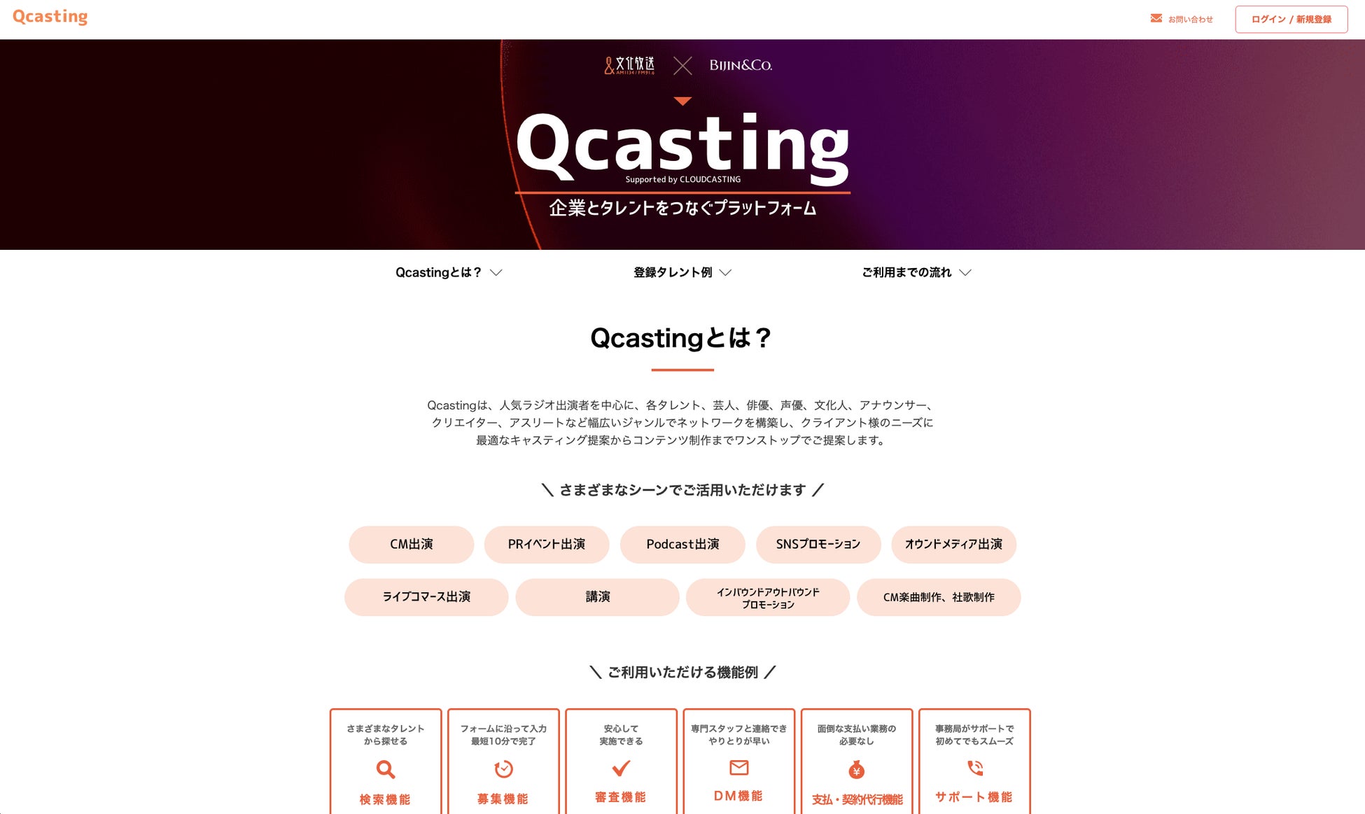 Qcasting