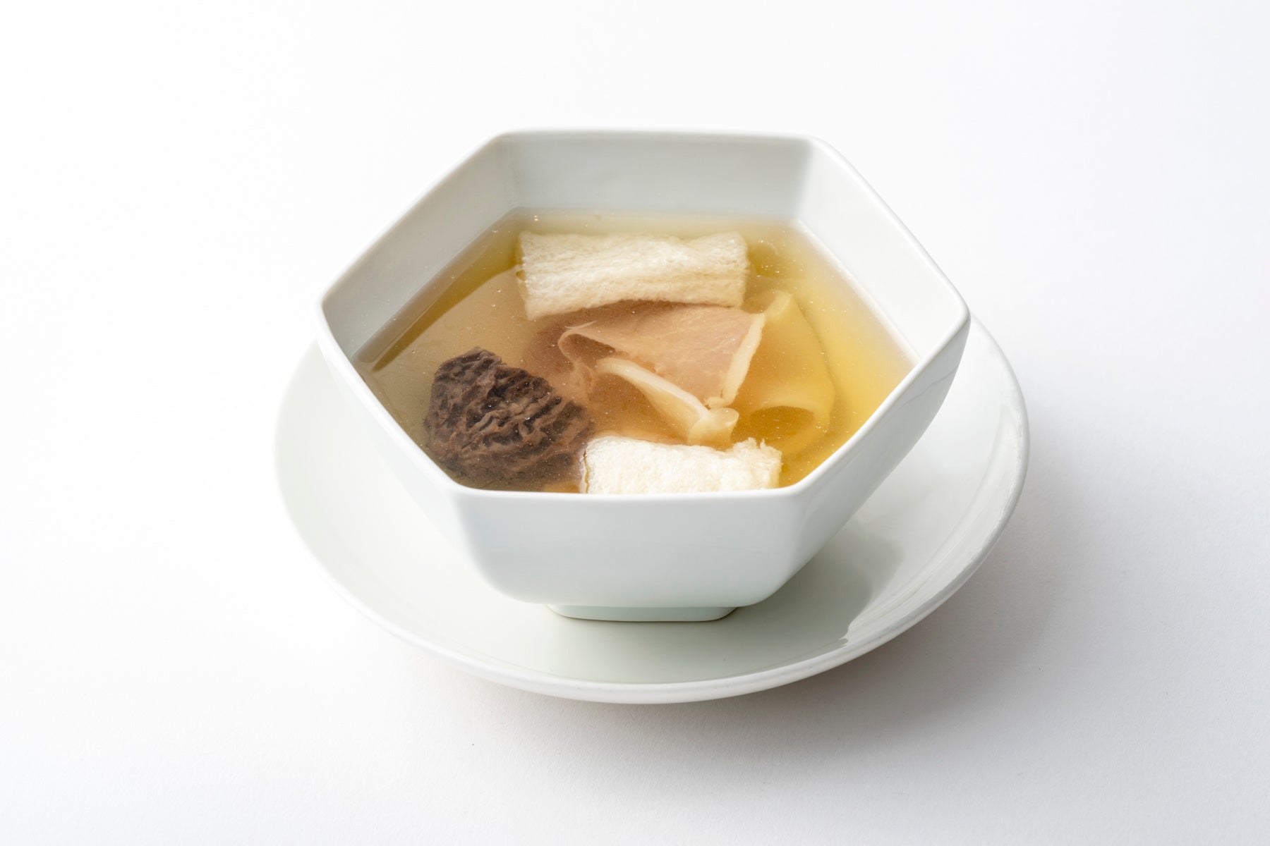 山海珍味の澄ましスープ