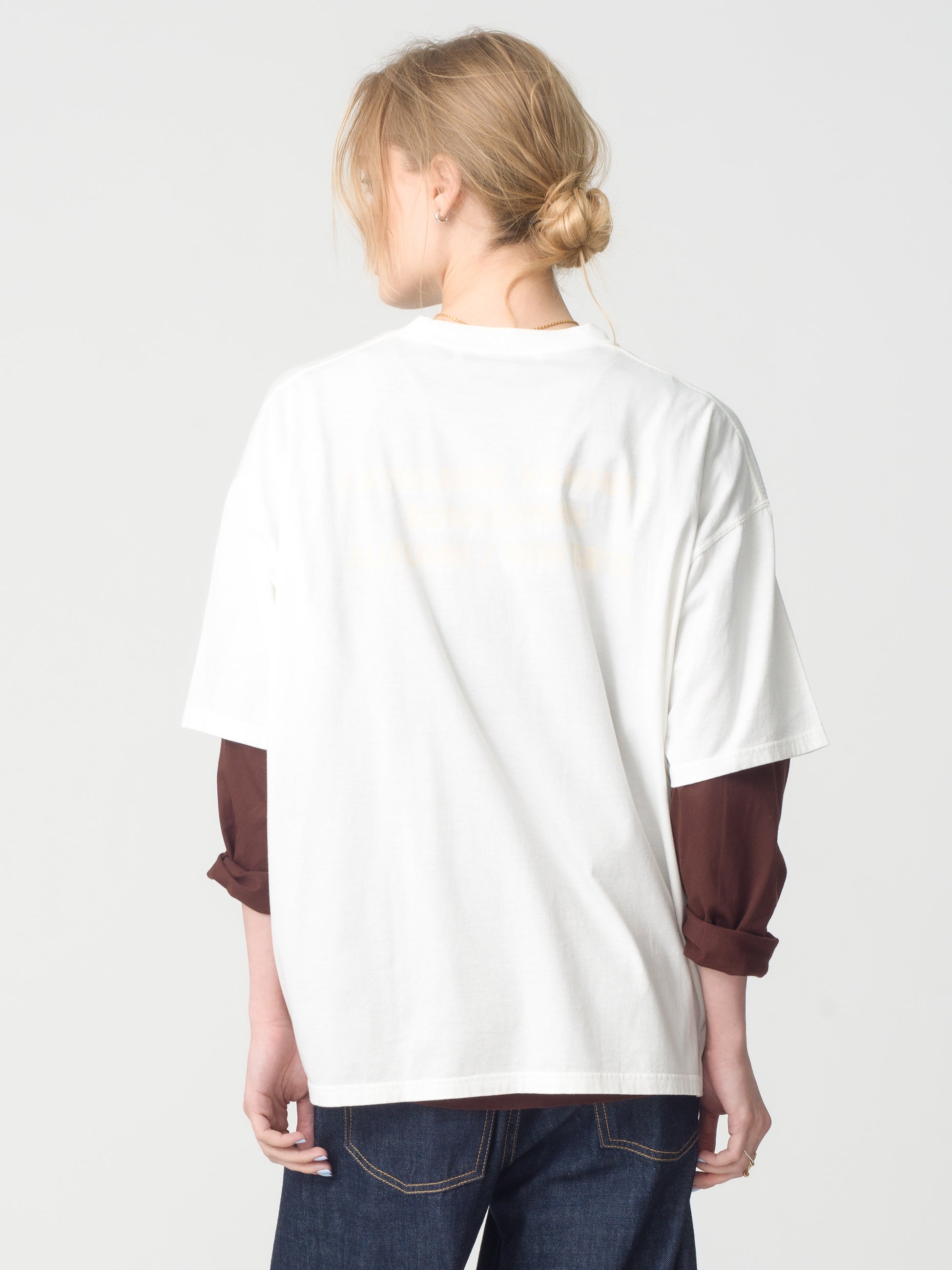 KATHARINE HAMNETT ロンハーマン別注　カットソー ロンハーマン】KATHARINE HAMNETT×Ron Herman コラボレーション