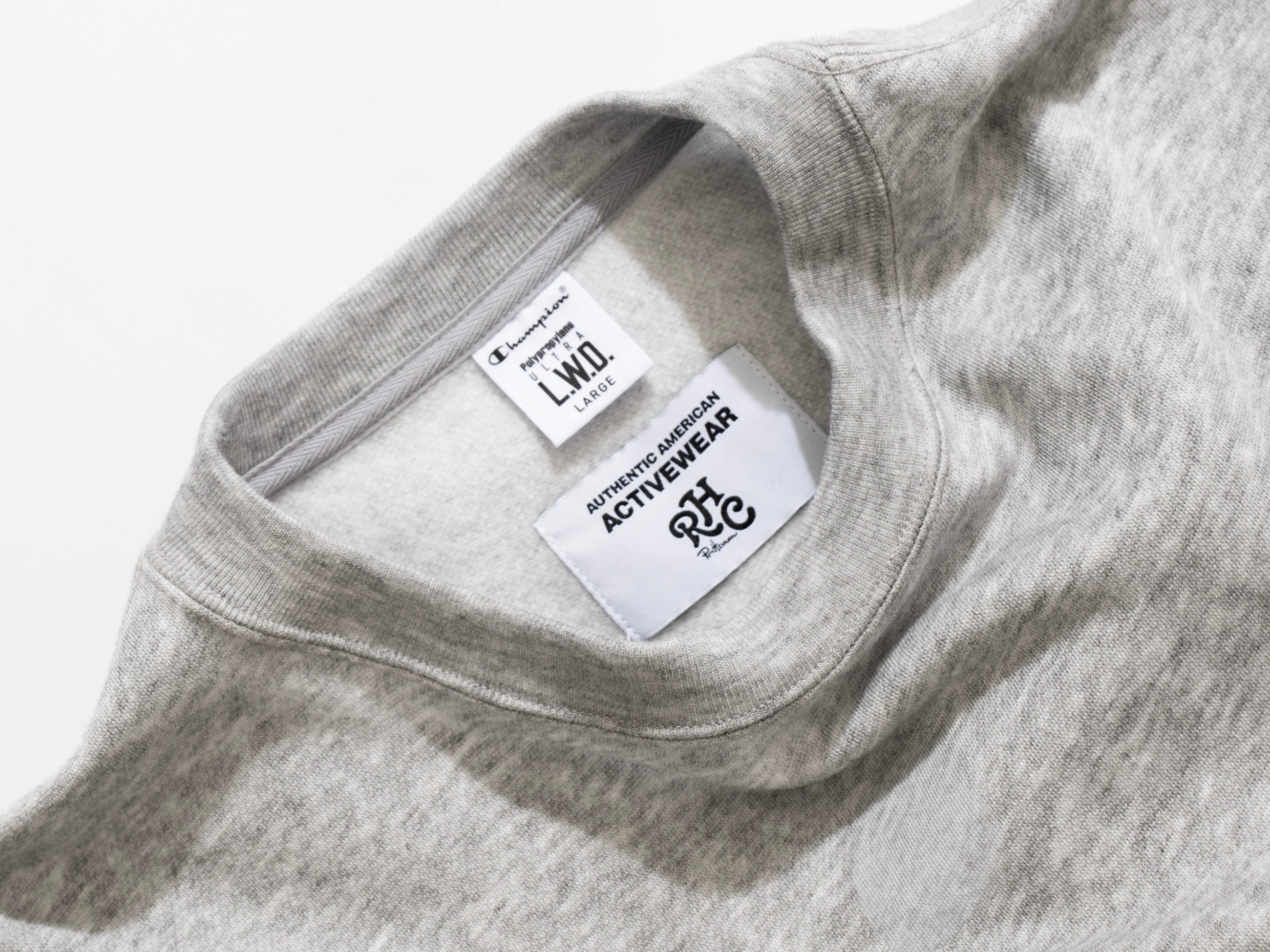 RHC ロンハーマン】 Championの「ULTRA L.W.D.」を使用した新たな