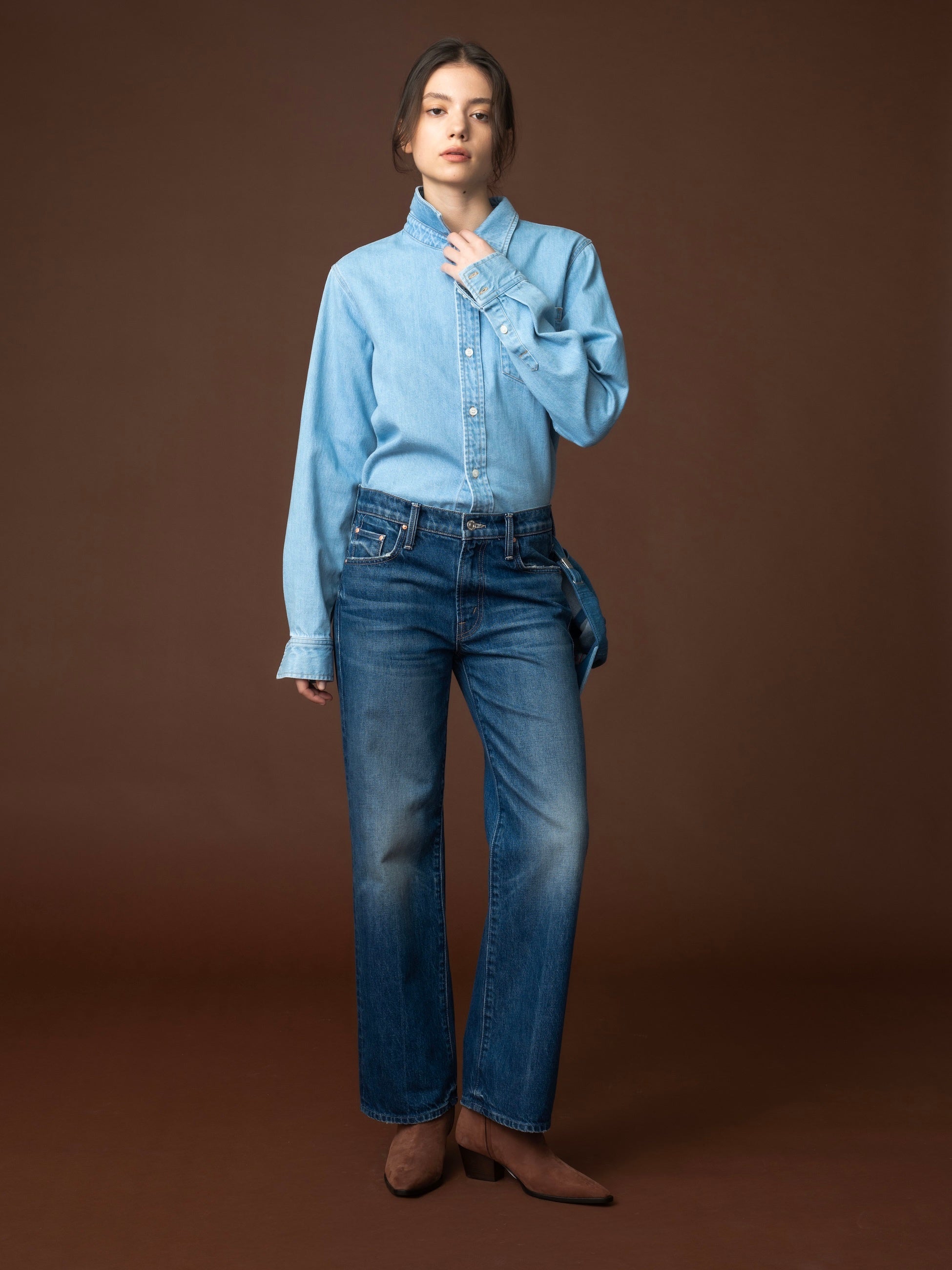 【MOTHER】日本別注デニム「THE MID RISE RAMBLER ZIP ANKLE」が登場。同じRAMBLERを、2つの丈で