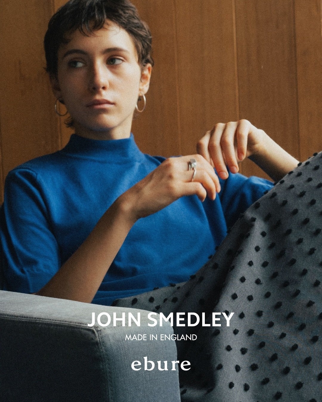 【JOHN SMEDLEY × ebure 】ebure10周年の節目に、英国老舗ニットウェアブランド「JOHN SMEDLEY 」とコラボレーション